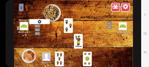 Scopa gameplay screenshot 1