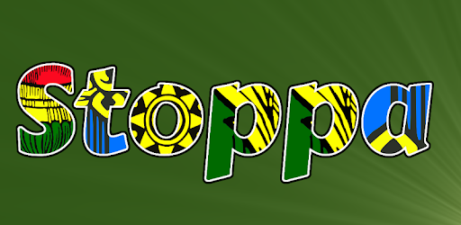 Stoppa logo on a green felt background